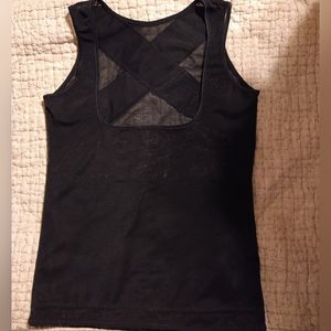 🖤Black Mesh Corset Top 🖤Body Shaper Stretchy🖤 XL